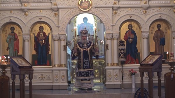 ВЕЧЕРНЯ В СОЕДИНЕНИИ С ЛИТУРГИЕЙ ВАСИЛИЯ ВЕЛИКОГО В БОГОРОДИЦЕ-РОЖДЕСТВЕНСКОМ КАФЕДРАЛЬНОМ СОБОРЕ