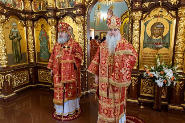 БОЖЕСТВЕННАЯ ЛИТУРГИЯ В ЖАДОВСКОМ КАЗАНСКОМ МУЖСКОМ МОНАСТЫРЕ