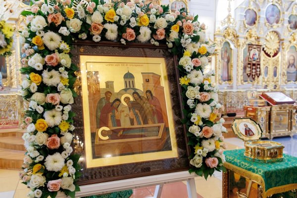 В УЛЬЯНОВСК ПРИНЕСЕНЫ МОЩИ ПРЕПОДОБНОГО СЕРГИЯ РАДОНЕЖСКОГО — ОДНОГО ИЗ САМЫХ ПОЧИТАЕМЫХ РУССКИХ СВЯТЫХ