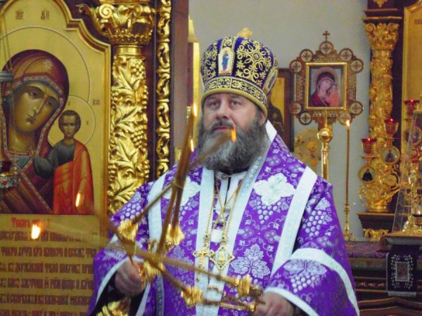 В праздник Воздвижения Креста Господня епископ Барышский и Инзенский Филарет возглавил торжественную Литургию в Жадовском монастыре