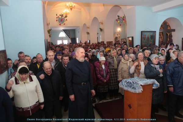 В Жадовском монастыре отметили престольный праздник обители