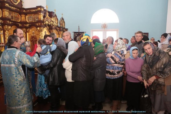 В Жадовском монастыре отметили престольный праздник обители