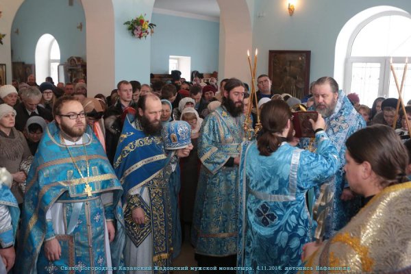 В Жадовском монастыре отметили престольный праздник обители