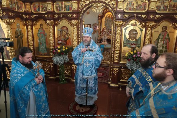 В Жадовском монастыре отметили престольный праздник обители