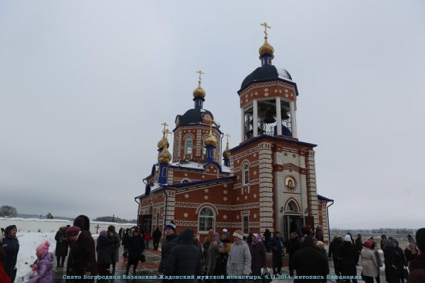 В Жадовском монастыре отметили престольный праздник обители