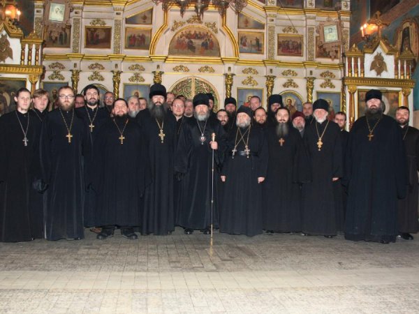 В здании епархиального Управления прошло общее епархиальное собрание духовенства Барышской епархии