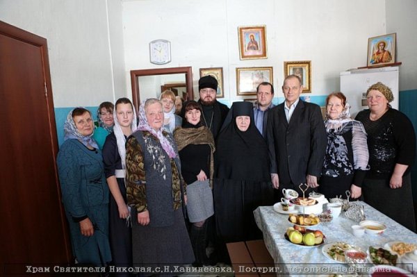 Первый постриг в Новой Ханинеевке
