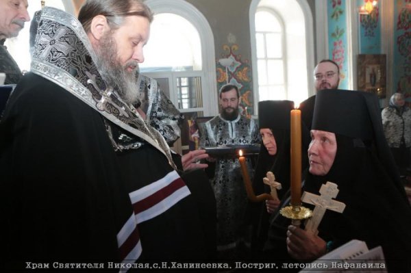 Первый постриг в Новой Ханинеевке