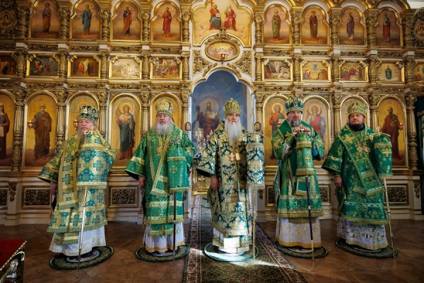 Епископ Барышский и Инзенский Филарет принял участие в соборном Богослужении в Мелекесской епархии