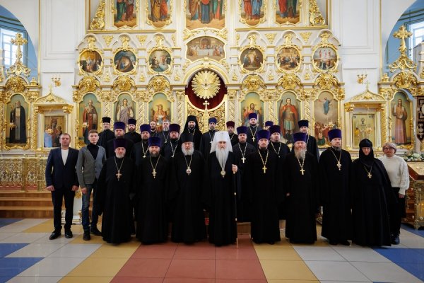 Состоялось расширенное заседание Архиерейского совета Симбирской митрополии