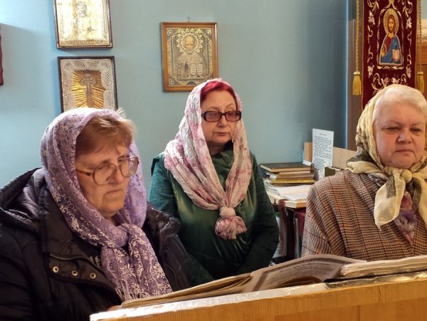 Празднование в честь великомученика Георгия в храме, посвященном этому святому в Барышском районе