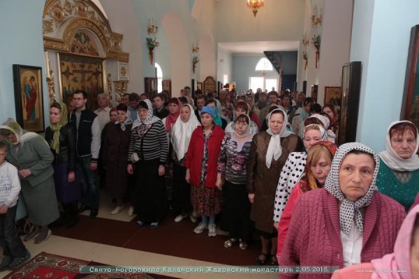 Жадовский монастырь отметил свой престольный праздник