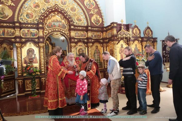 Жадовский монастырь отметил свой престольный праздник