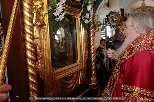 Жадовский монастырь отметил свой престольный праздник