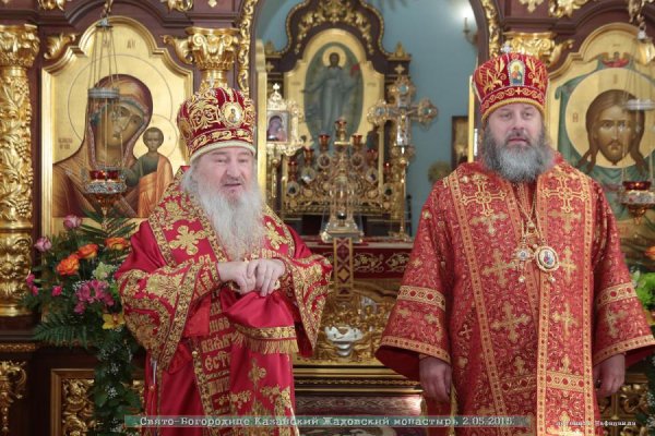 Жадовский монастырь отметил свой престольный праздник