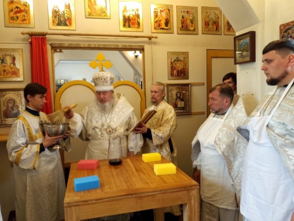 Великое освящение храма в Барышском районе