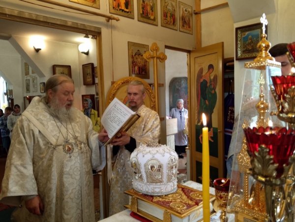 Великое освящение храма в Барышском районе