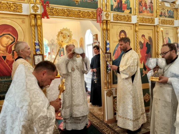 Великое освящение храма в Барышском районе