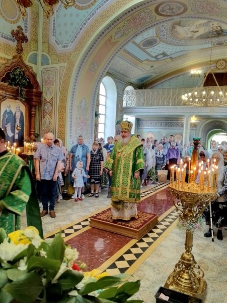 Храмовый праздник в Троицком соборе