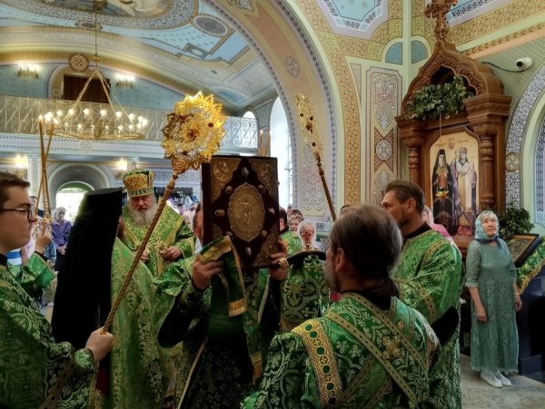 Храмовый праздник в Троицком соборе
