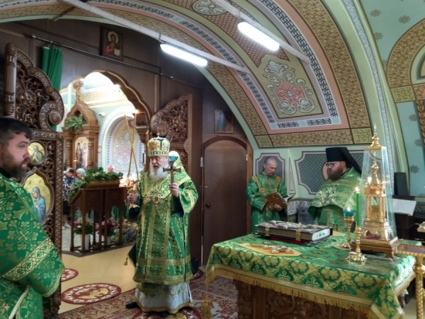 Храмовый праздник в Троицком соборе