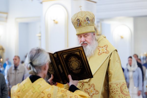 Владыка Филарет совершил Божественную литургию в кафедральном соборе г. Ульяновска
