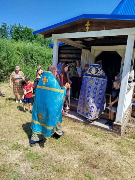 Празднование в честь Тихвинской иконы Божией Матери в Барышской епархии
