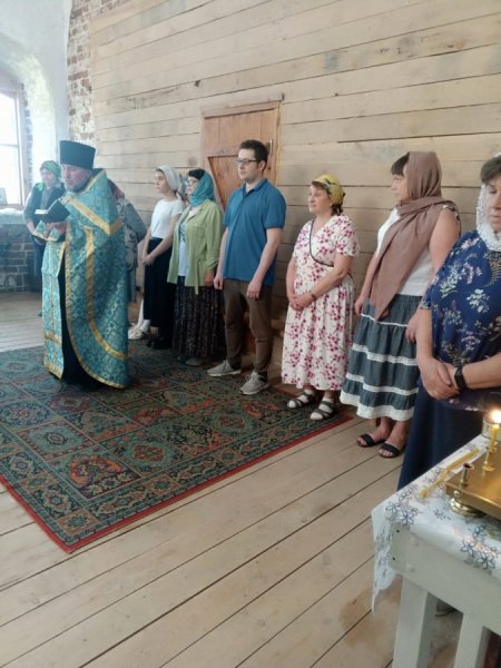Празднование в честь Тихвинской иконы Божией Матери в Барышской епархии