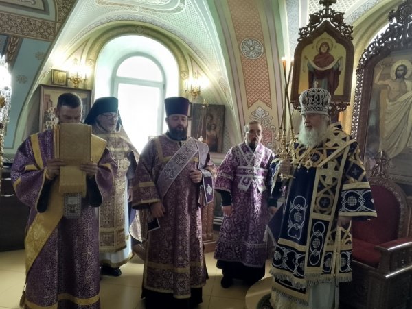 Празднование в честь Животворящего Креста Господня в первом благочинии Барышской епархии