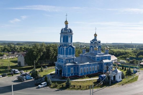 Храм святителя Николая Чудотворца с. Оськино Инзенского района