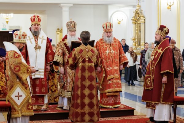 Епископ Филарет принял участие в соборном архиерейском богослужении в Ульяновске