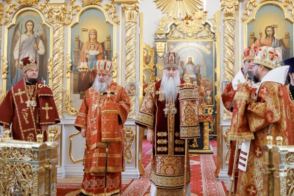 Епископ Филарет принял участие в соборном архиерейском богослужении в Ульяновске