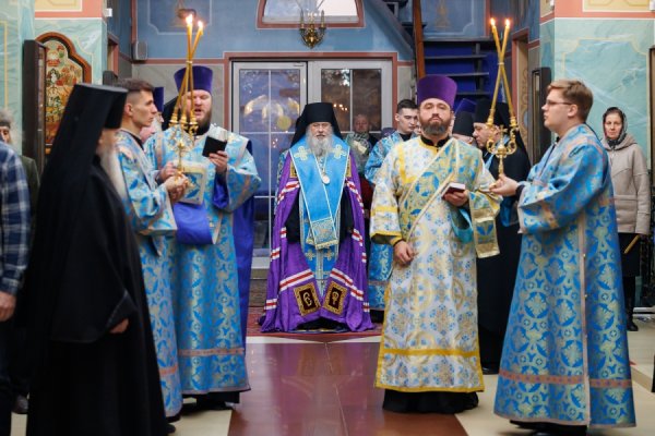 Всенощное бдение в Жадовском монастыре