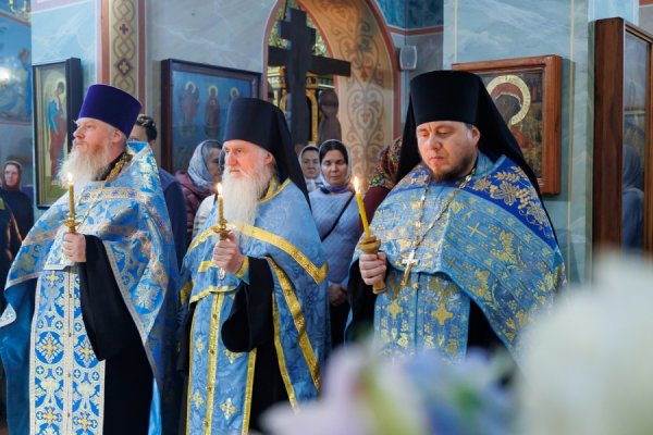 Всенощное бдение в Жадовском монастыре