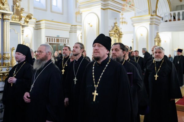 Состоялась общая исповедь духовенства Симбирской и Барышской епархий