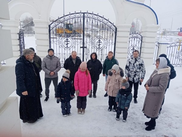 Экскурсия по храму для сотрудников СИЗО-3 в г. Инза