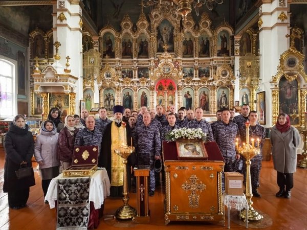 Иерей Димитрий Казармин провел беседу с личным составом  Росгвардии Инзенского отдела вневедомственной охраны