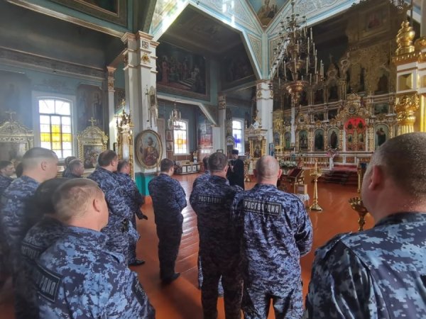 Иерей Димитрий Казармин провел беседу с личным составом  Росгвардии Инзенского отдела вневедомственной охраны
