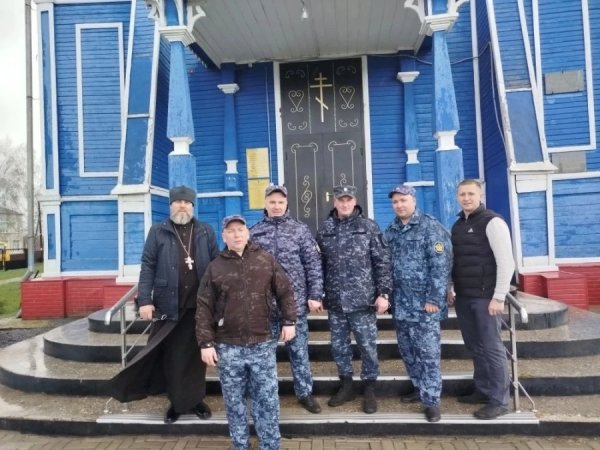 Сотрудники СИЗО-3 УФСИН России по Ульяновской области оказали помощь в благоустройстве храма в селе Оськино