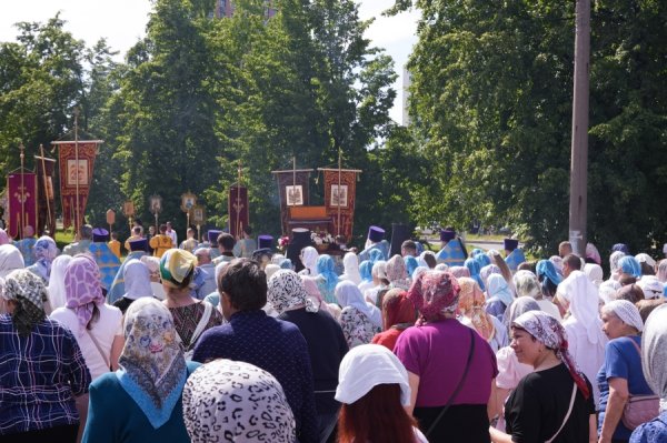 В Ульяновском районе Заволжье прошел крестный ход с Жадовской Казанской иконой Божией Матери