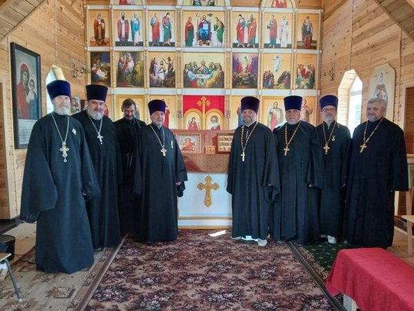  Соборное Богослужение в день России и собрание духовенства в Барышском районе