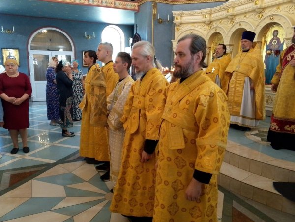 Духовенство и прихожане второго града Барышской епархии встретили своего Владыку