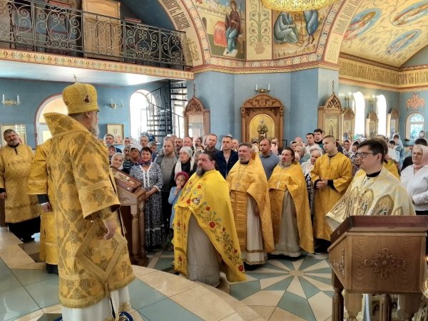 Духовенство и прихожане второго града Барышской епархии встретили своего Владыку
