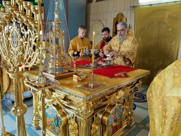 Духовенство и прихожане второго града Барышской епархии встретили своего Владыку