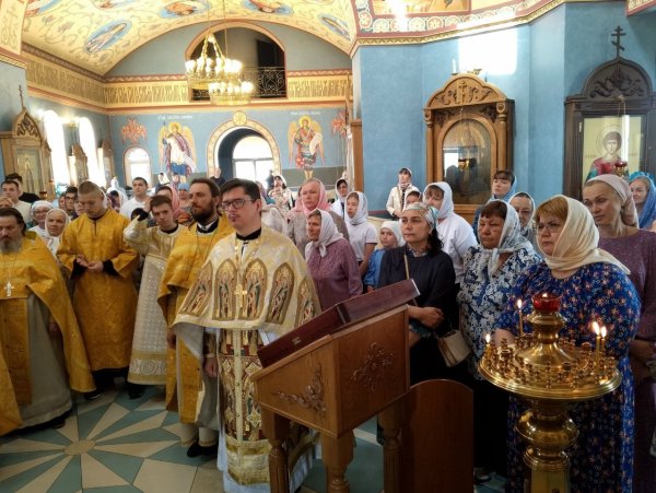 Духовенство и прихожане второго града Барышской епархии встретили своего Владыку