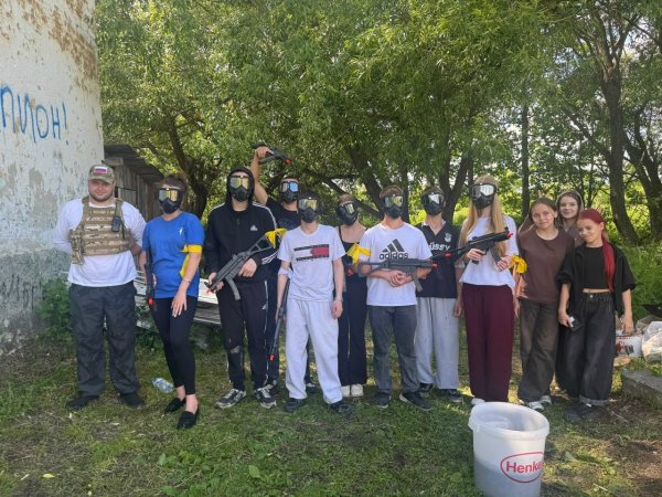 Представители СК "Пересвет" при Жадовском монастыре провели мастер-класс для детей