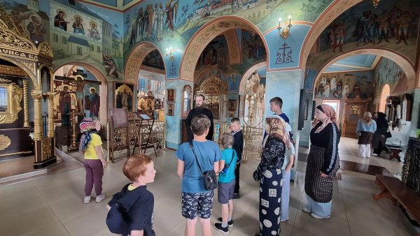 Дети из Барышского центра "Планета детства" посетили Жадовскую обитель