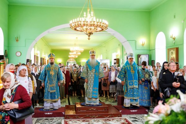 Епископ Барышский и Инзенский Александр принял участие в соборном архиерейском Богослужении в Мелекесской епархии
