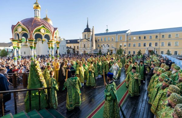 Всенощное бдение в Троице-Сергиевой Лавре
