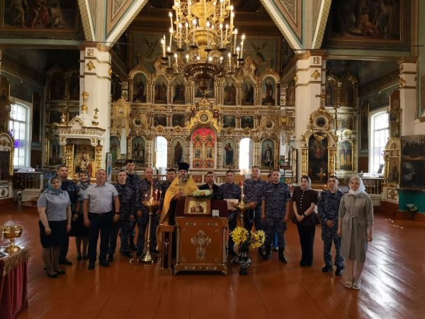 Молебен в честь Дня Крещения Руси в селе Оськино